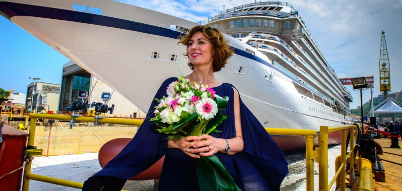 Sissel Kyrkjebø, gudmor for Viking Jupiter